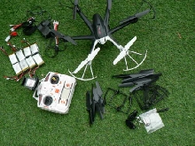 Drone X600C MJX RC, Héxacoptère  avec caméra FPV C4005