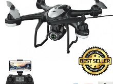 Potensic Drone GPS T18 Hélicoptère FPV Caméra 120° Grand Angle Réglable HD 1080P