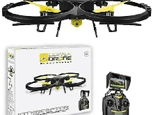 Drone Quadricoptere Caméra 720p + Micro SD 4go - INTERCEPTOR