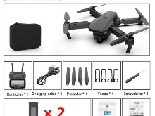 Drone 4k HD double caméra grand Angle WiFi FPV (Drone suiveur) Gyroscope 6 Axes