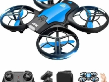 Mini Drone Enfant, Drone Jouet Télécommandé Autonomie avec 3 Batteries M