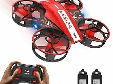 Mini Drone pour Enfant Hélicoptère RC Drone Quadcopter avec 2 Batteries - NEUF