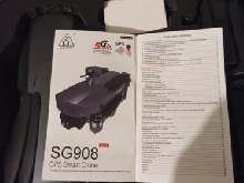 Drone SG908 Max GPS 3-Axis Gimbal 360 Obstacle Avoidance RC avec répéteur RP (No