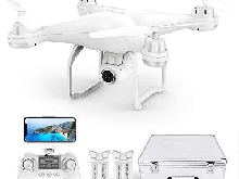 Potensic Drone GPS T25 FPV Hélicoptère Caméra 120° Grand Angle Réglable HD 2K...