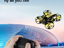 Mini RC Quadcopter Pocket Drone 2.4G Télécommande Altitude Hold Mini Flying