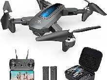 DEERC D10 Drone pliable avec caméra pour adultes 2K HD FPV Vidéo en directCon...