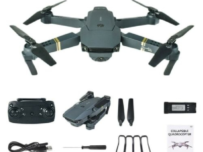 E58 RC Drone avec caméra 4K WIFI 720P FPV Vidéo 2.4GHz pliable Quadricopter