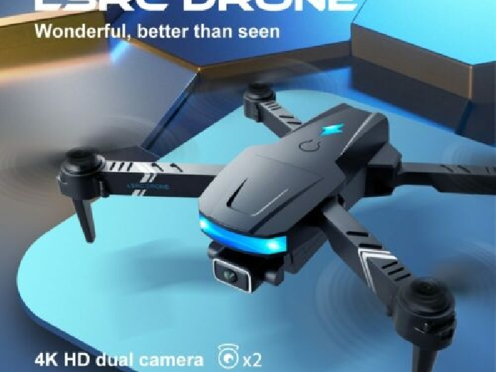 Drone 4K HD Double Caméra Fpv Wifi Suiveur Autonome Mode de Maintien D'altitude 