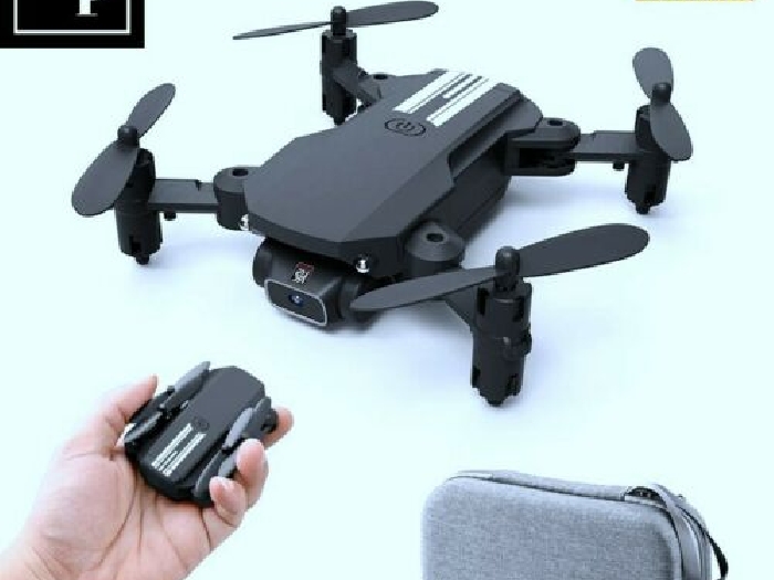 Mini Drone Camera 4K 1080p HD Wifi Quadricoptère Pliable Noir Blanc