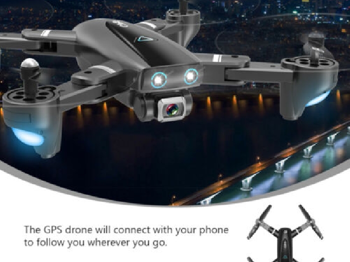 Quadcoptère RC GPS Drone avec 4K HD Camera 2.4G RC Quadrocopter Drone