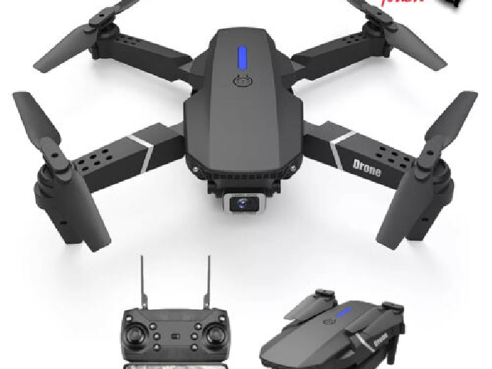 Drone avec caméra grand angle HD 4K RC Quadricoptère RC WIFI Sacoche 3 Batteries