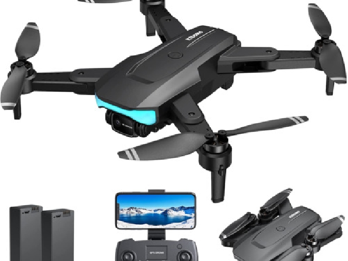 Drone KIDOMO GPS Avec Caméra 4K Pour Débutant - Pliable Quadrocopter