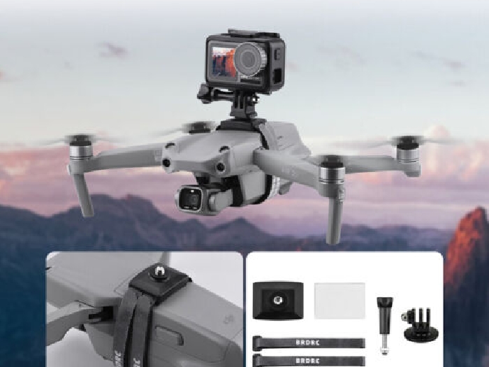 Adaptateur de support de montage de caméra de drone pour DJI Mini 2