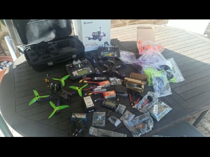 GROS LOT DRONE RACER EACHINE WIZARD X220S