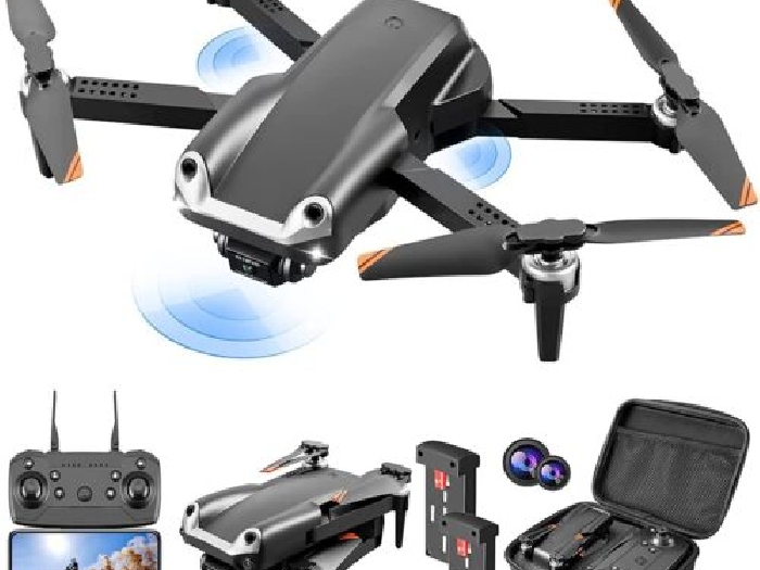 Drone Avec Caméra 4K HD Pliable Quadcopter Fonction D'évitement D'obstacles 30 M