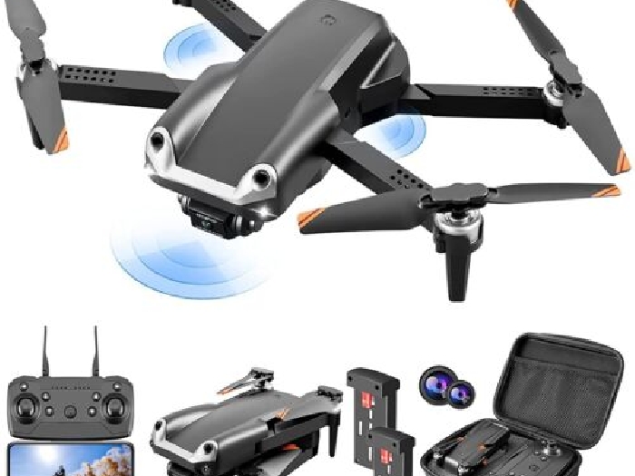 Drone Avec Caméra 4K HD Pliable Quadcopter Fonction D'évitement D'obstacles 30 M