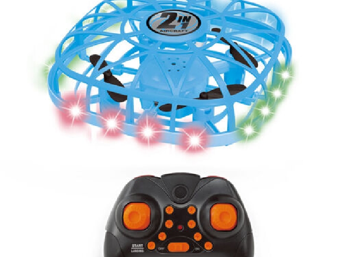 La balle volante facile de mini drone LED actionnée à la main joue les filles