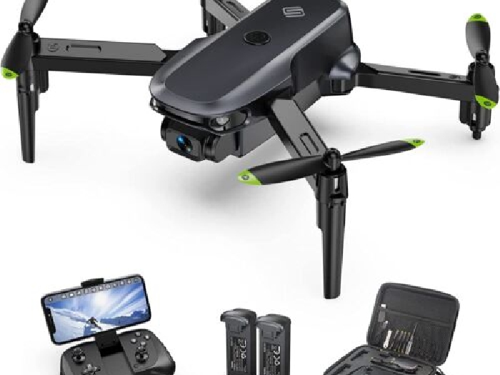 Drone Hélicoptère Wifi Caméra Pliable 2 Batterie Boite de Rangement Selfie 1080P
