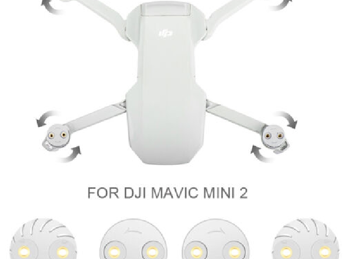4 PCS Couvercles de Moteur Protection Anti-collision pour Drone DJI Mavic MINI 2
