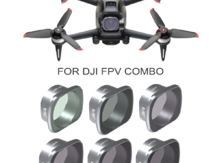 Filtre Drone UV/CPL/ND Densité Neutre Polaire Filtres pour DJI FPV Combo Drone