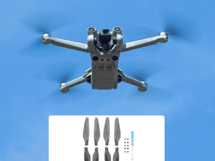 Pour DJI Mini 3 Pro Accessoires de drone d'aile de lame d'hélice fibre carbone