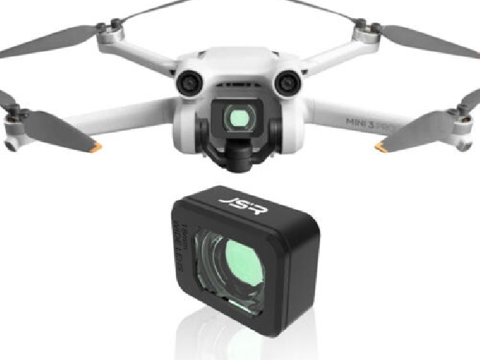 Prise de vue de filtre d'objectif grand angle externe pour DJI Mini 3 Pro Drone