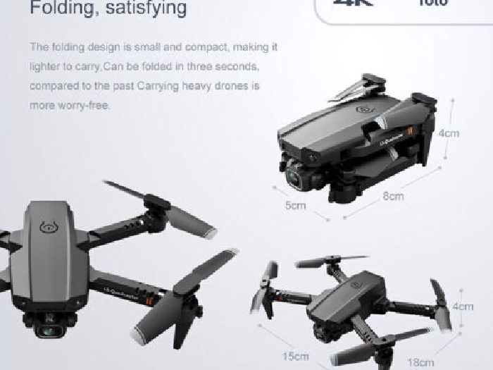 Mini drone pliable 1080P HD caméra quadrirotor jouet APP contrôle Altitude Hold